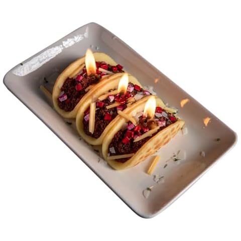 Mexican Taco Scented Candle Cover