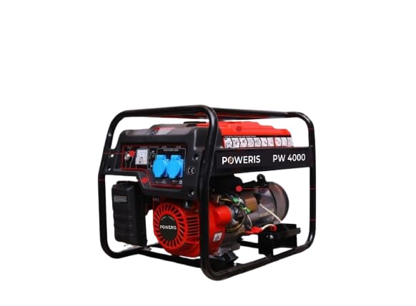 POWERIS PW 4000 Portable Generator, 2700VA Rated Output, 3000VA Max Output, 212cc Displacement, Recoil/Electric Start, 50 Kgs-picture-26