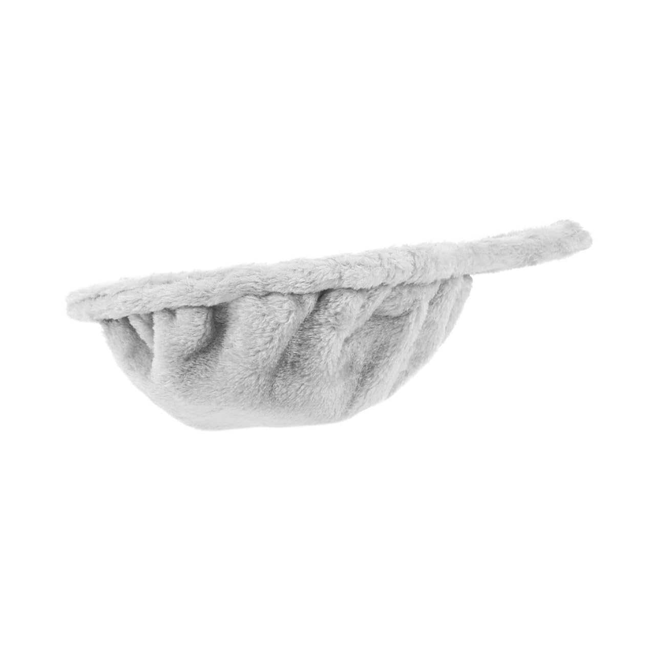 Hamac pour chat suspendu en tissu gris grand modèle Mikikit