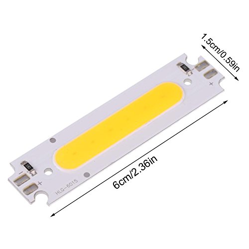 10 Piezas Fuente de Luz LED COB 12V 2W, Blanco Cálido miniatura 3