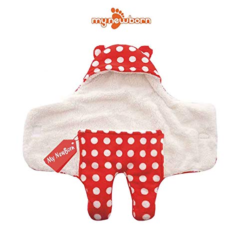 MY-NEWBORN-Baby-Soft-Flannel-Blanket-Cum-Wrapper-Panda-RedSheet MY NEWBORN Baby Soft Flannel Blanket Cum Wrapper (Panda-RedSheet)