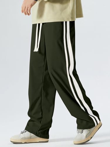 Image of GRECIILOOKS Men's Loose Mid Rise Casual Trousers Pants | Regular | Sports Stylish Track Pant | Sweatpants (Available in Plus Size)