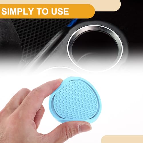 4 Piezas Posavasos Universal para Portavasos de Auto 7cm miniatura 5