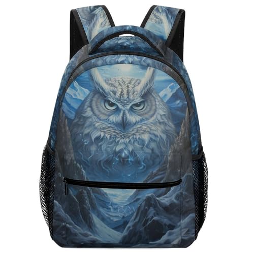 Sac ecole hibou blanc idéal pour la rentrée des classes