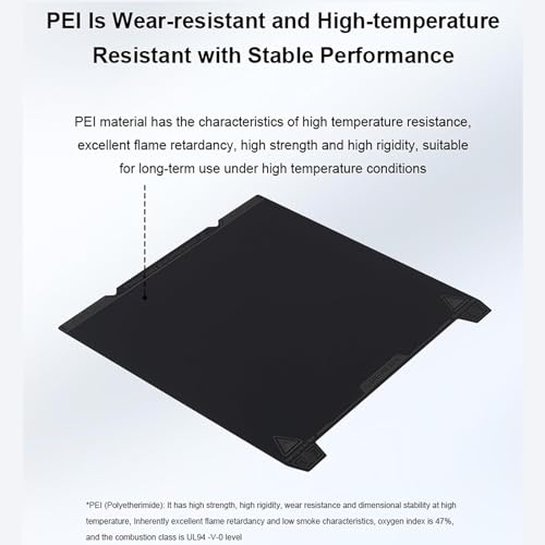 Image of 3 idea Imagine Create Print CR K1 Max Smooth PEI Build Plate 315 * 310mm-Without Soft Magnetic Sticker