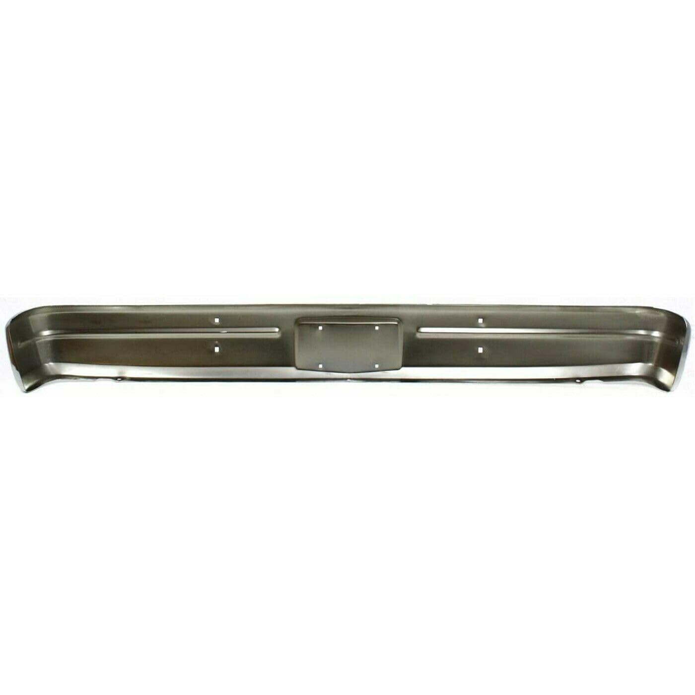 Amazon.com: LCSZTLU 1pc Front Chrome Steel Bumper Without Molding 