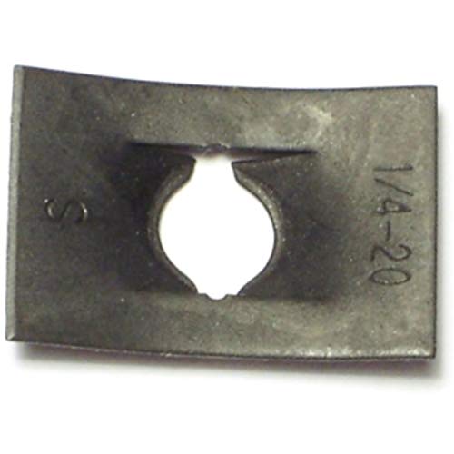 Image of Hard-to-Find Fastener 014973324278 Flat Speed Nuts for Machine Screws, 1 /4-20, Piece-60