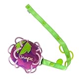 【Amazon.co.jp限定】シャオール おすすめセット わっかボール＋わっかストラップ (ぶどう＋みどり / ０歳ベビー) 赤ちゃん 新生児 知育玩具 ベビーカー ベビーサークル 優しい鈴の音 ファーストトイ ガラガラ 落下防止 紛失防止 おもちゃ プレゼント ギフト 歯固め はがため (洗濯可能) S11615