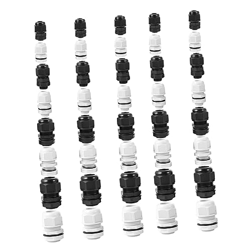 Prensaestopas para conectores de cables estancos con juntas de goma 2