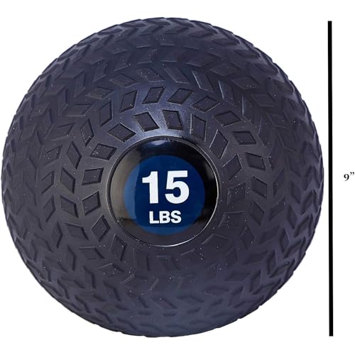 Fitvids Slam Medicine Wall Balls Workout Exercise Fitness Weighted Balls for Cross Training, Strength and Conditioning Exercises, Cardio and Core Workouts - Image 4