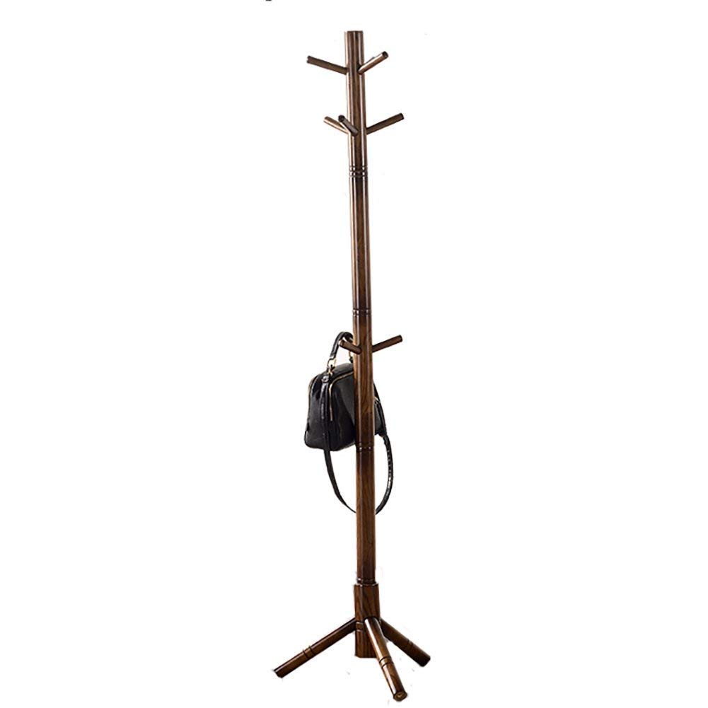Porte-manteau en bois massif haut de gamme pour une chambre élégante et moderne