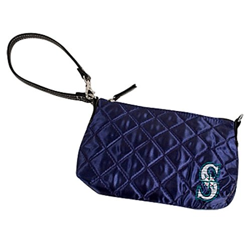 Northwest Seattle Mariners Baseball Quilted Wristlet Purse/Handbag 8