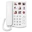 A-(White 9 Big Photo Buttons Phone)