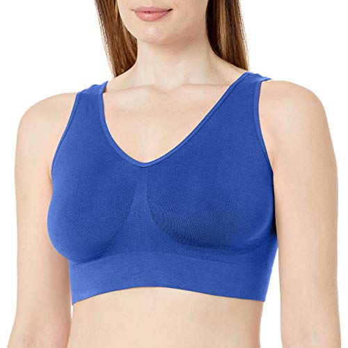 JUST MY SIZE Women's Full Figure Pure Comfort Pullover Wirefree Bra MJ1263