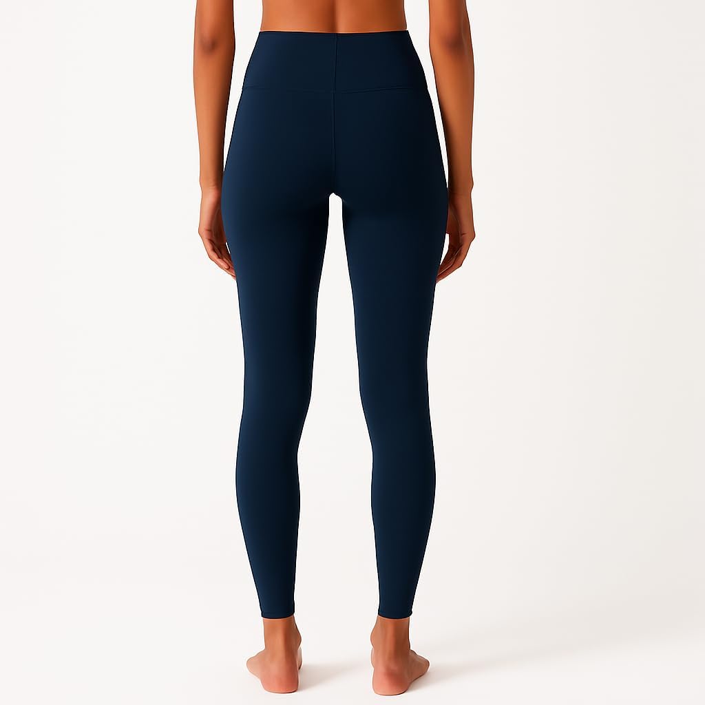 Lands' End Women’s Thermaskin Lightweight Baselayer Legging – Full Length Thermal Pant with Heat-Generating Fabric - Image 3