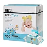 【容量アップ】 リコ おしりふき RICO コストコ お尻拭き 100枚×9個 900枚入り COSTCO 厚手 ベビー用品 プレゼント 赤ちゃん 子育て 必需品 出産祝い ウエットティッシュ 代用 大容量 日用品 人気 ランキング