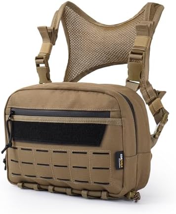 SMONT Taktische Brusttasche: MOLLE-System, Wasserdicht, Für Outdoor & Airsoft – Vielseitig & Robust