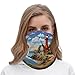 VTCTOASY Coastal Lighthouse Neck Gaiter Personalized Soft Windproof Face Covers Cozy Winter Neck Warmer Gator Scarfs Multipurpose Fashion Breathable Bandana Face Mask Scarf for Adult