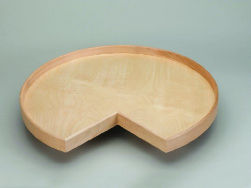 32in Kidney Natural Wood with Premounted Bearing