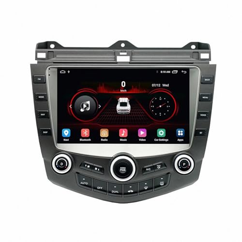 Pantalla Carplay para Honda Accord 7: renueva tu radio antigua con cámara HD y manos libres