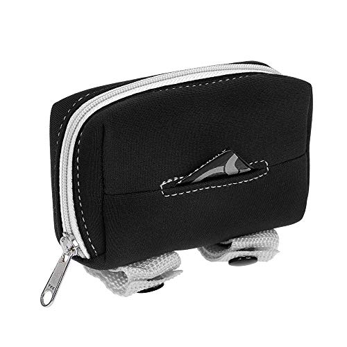 Image of DOOG Walkie Pouch Neoprene Walkie Pouch w /Tidy Bags - Black, 4.73 inch x 1.58 inch, (WPD01-N)