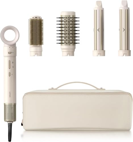 5-in-1 Hot Air Styler Wrap (Gold) – Budget Multi-Attachment Air Styler