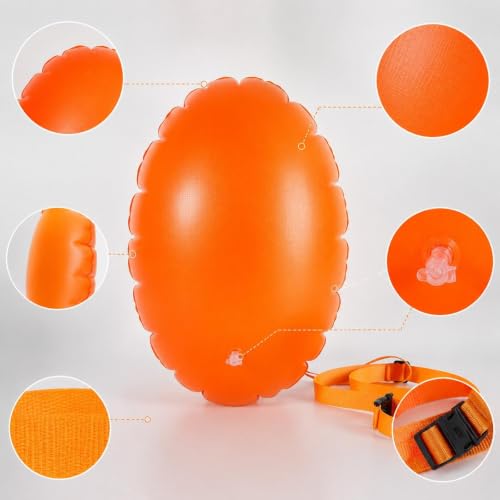 Cinturón de natación inflable de PVC para evitar hundimientos en río 3