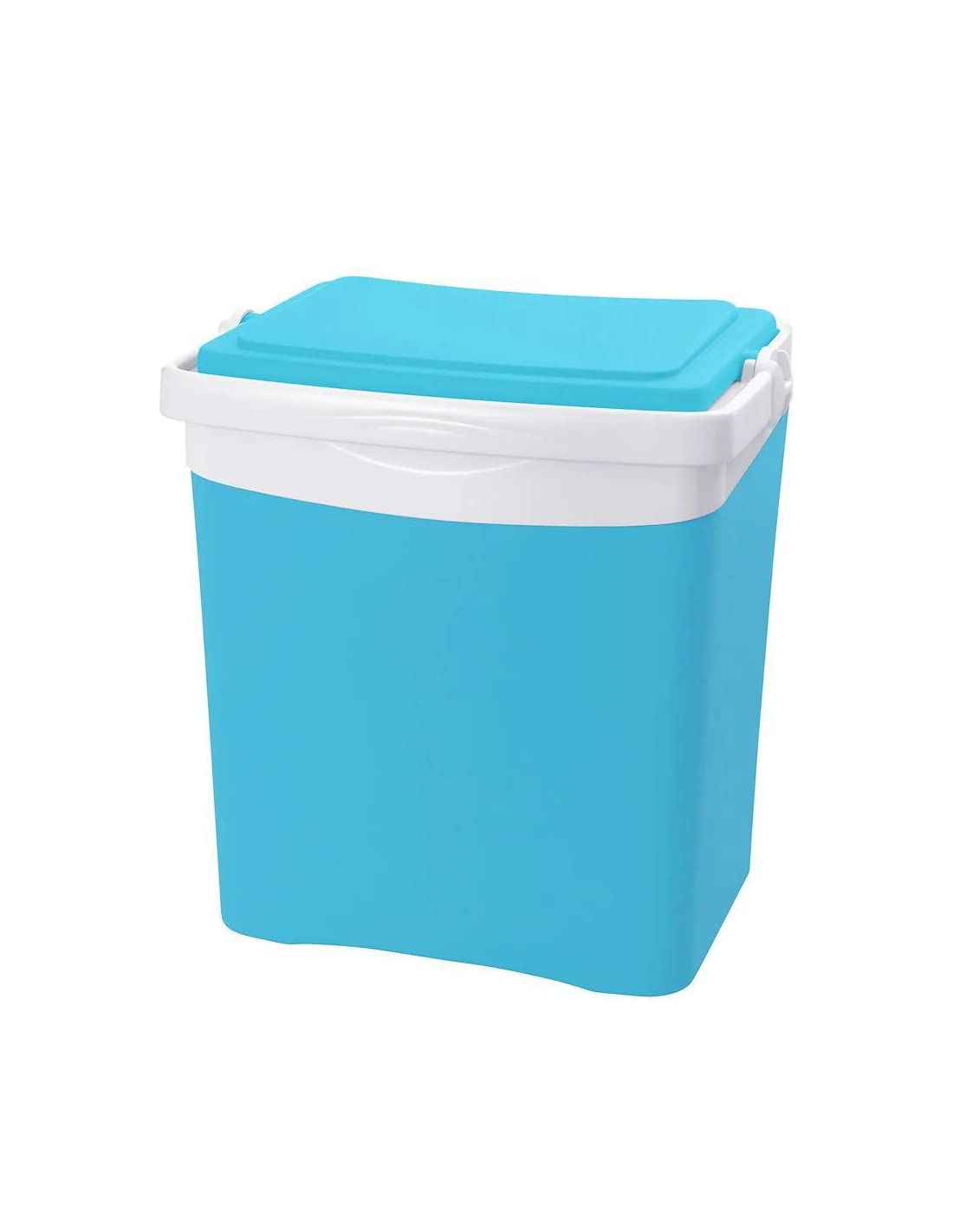 EDA Glacière 25 L Tropic Bleu Turquoise prévue pour Bouteilles 2L Debout Conversation au Frais 10h et Verrouillage par la poignée Moyenne