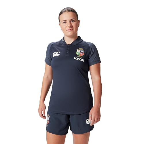 Canterbury Women's British & Irish Lions Polo Shirt, Dark Sapphire, 10 - Image 4