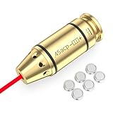 Tipfun .45acp Bore Sight .45 ACP Bore Sighter Red Dot Boresighter Laser Sight with Batteries