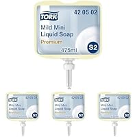 Tork 420502 Sapone liquido delicato Mini Premium, compatibile con sistema S2