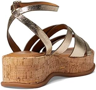 Naturalizer Womens Riley Platform Heel Strappy Sandal Light Bronze 10 M | Image 4