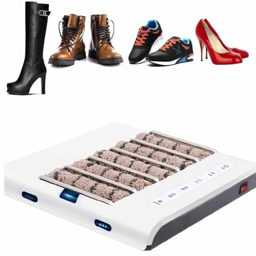 DDZJTPP Machine Nettoyage Semelles,Cireuse Chaussures à Induction Automatique,Nettoyeur Chaussures sans Eau avec Aspiration 1000 Pa Et Vitesse 260 TR/Min,pour Atelier sans Poussière