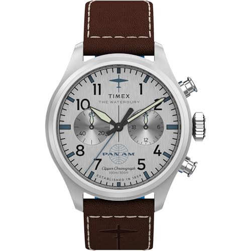 Image of TIMEX Waterbury Traditional Silver Round Dial Analog Men's Watch - TW2Y38700X6