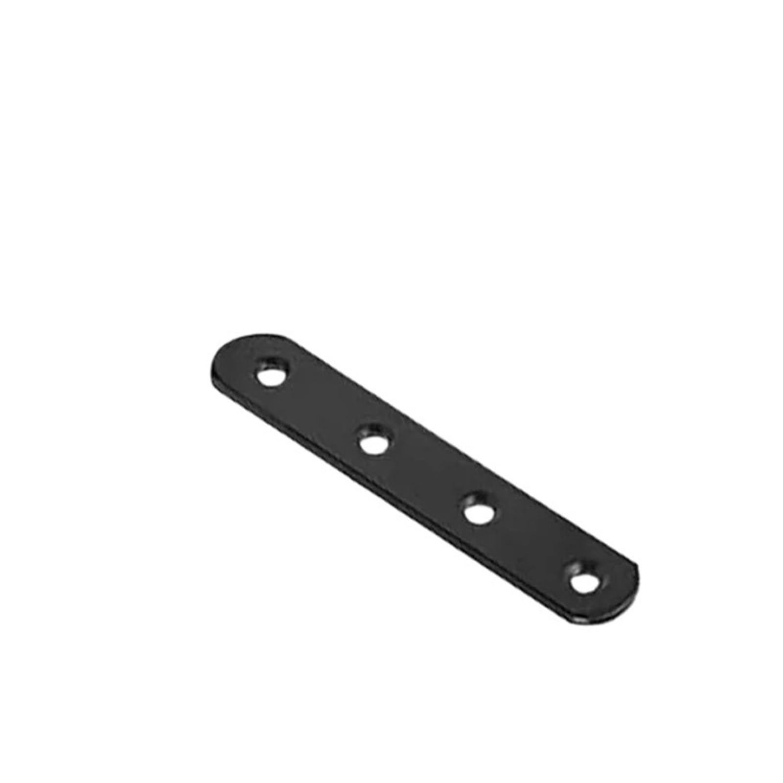 Zihdke One Color 20Pcs Straight Brackets 4 Inch Brace Flat Mending Plates, Repair Fixing Joining For Wood Furniture For Repairing
