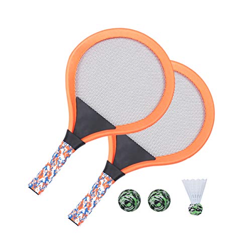 Jeu De Balle Velcro OZXVXZO - 4 Raquettes Et 4 Balles