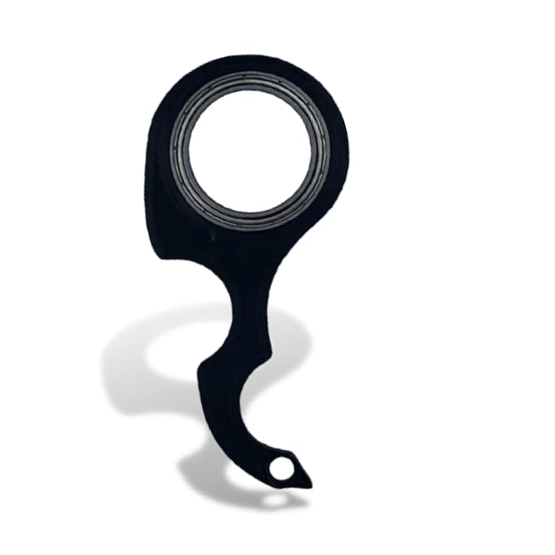 NunKey Keychain Spinner Karambit Key Ring Spinner Key Flipping Toy for