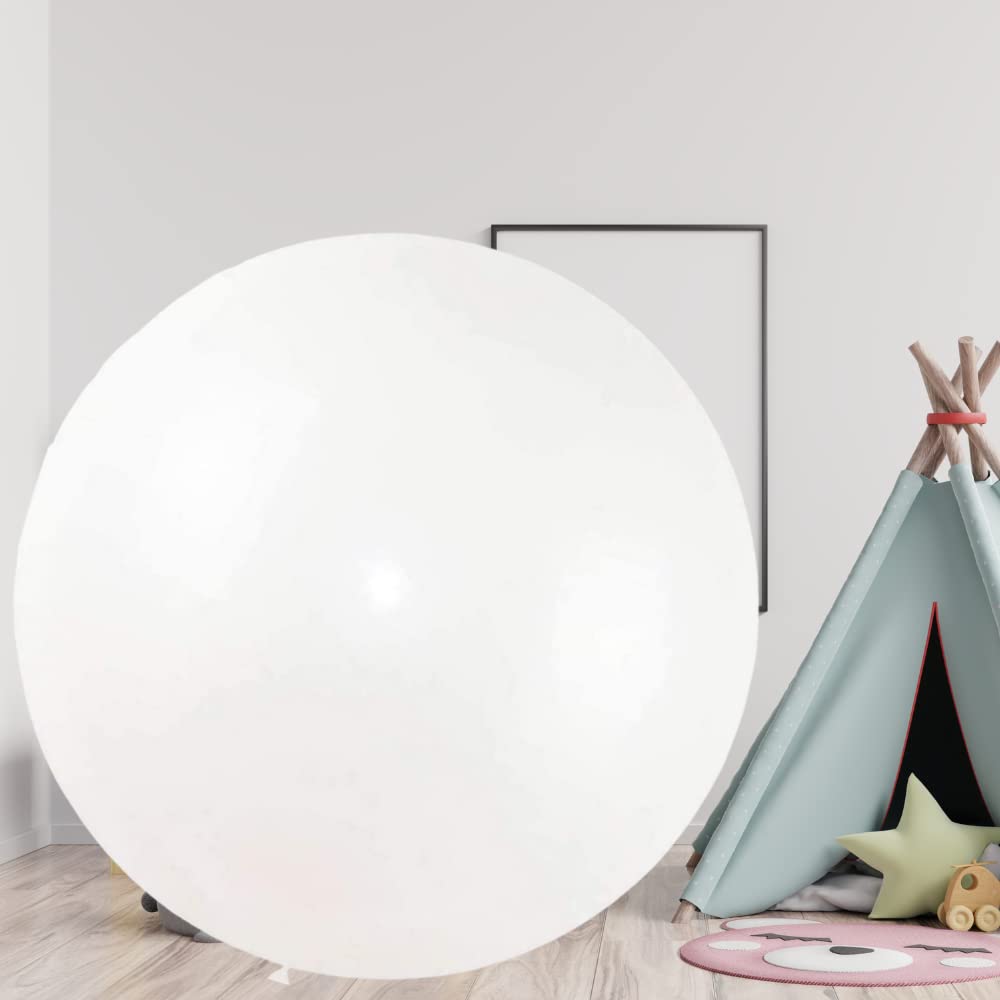 DIWULI XXL – 2 Ballons Rouges Géants – Jusqu’à 90 Cm – Latex – Hélium Ou Air – Anniversaire, Mariage, Baby Shower