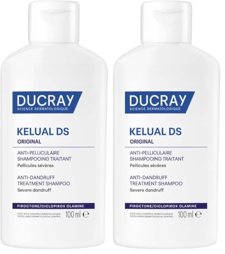 Ducray Champu Anticaspa-100 milliliters (Paquete de 2)