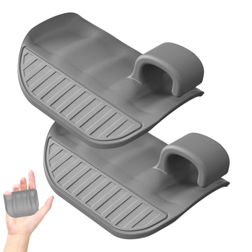 Generisch Fitness Handgriffe,Rutschfester Handflächenschutz | Silikongriffe Für Langhanteln - Für Fitness-Training, Gewichtheben, Langhantel-Übungen, Kurzhantel-Übungen, Und