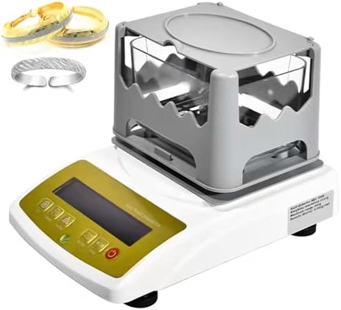 Gold Silver Platinum Purity Tester - Accurate Density Meter for Pawn Shops, Jewelry, and Recycling - Essential Tool for Precious Metal Evaluation