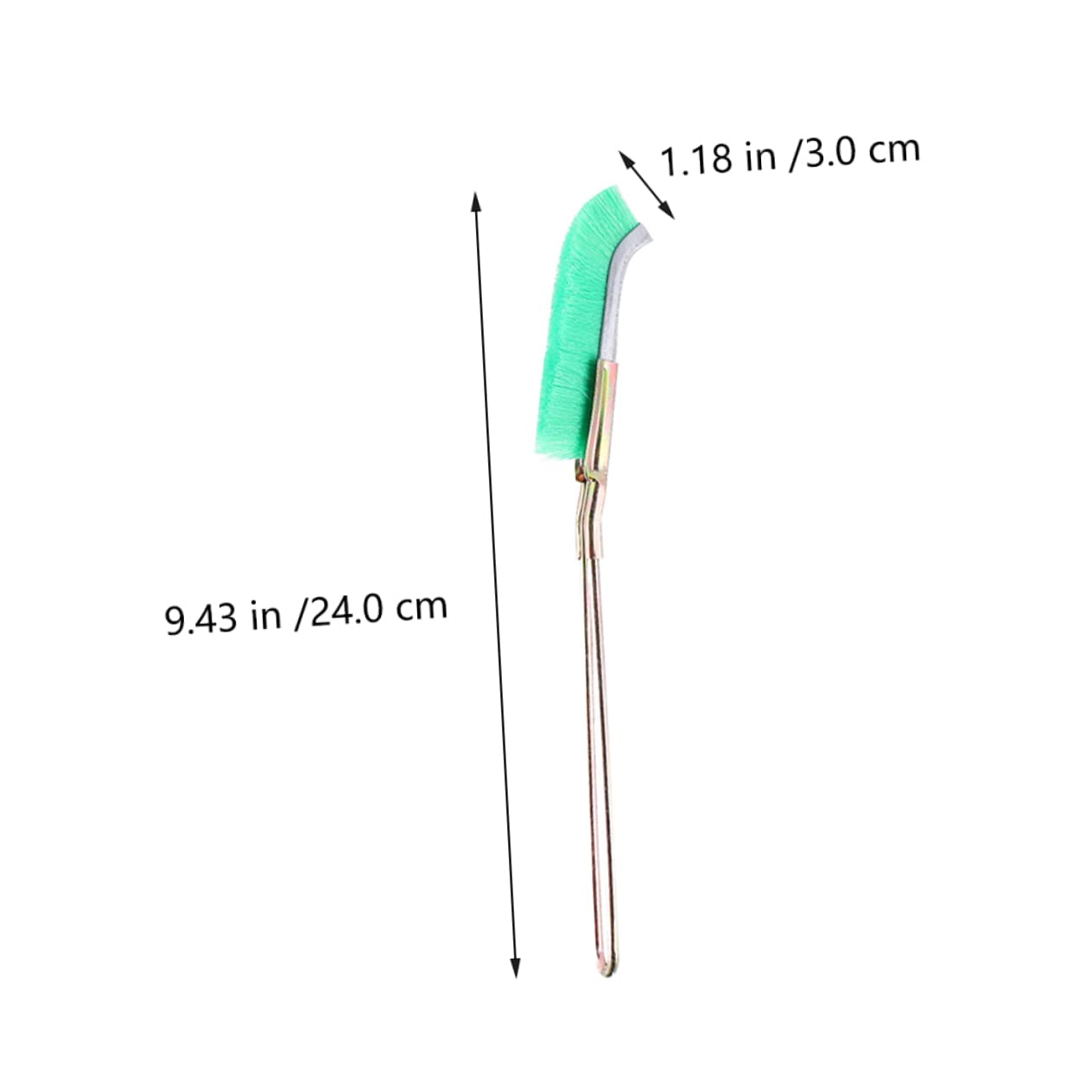 MUCKLILY 8-Piece Wire Cleaning Brush Set Rust Cleaning Metal Decontaminating Blind Angles Wood Handles Tough Bristles