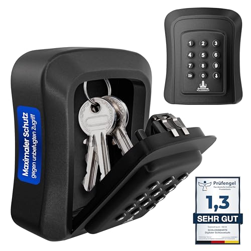 Schlosswarte - digitaler Schlüsseltresor, Schlüsselsafe mit...