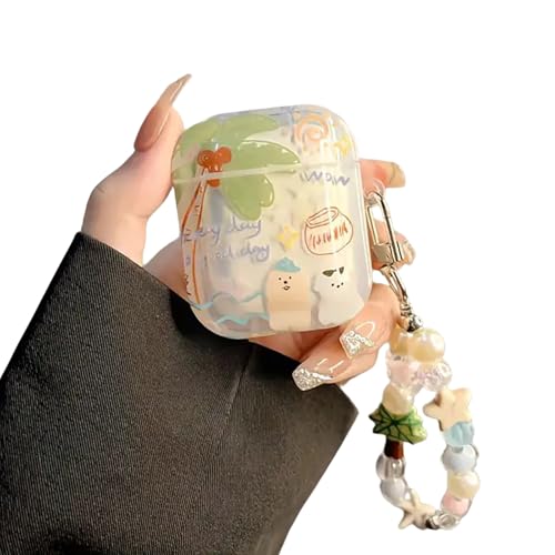 LYLIDIA ���킢����������� AirPods 2 / 1 (��1���� ��2����) �Ή� �P�[�X ������TPU AirPods ��񐢑� �p �G�A�[�|�b�Y�J�o�[ �����h�~ �ϏՌ� �[�d�֗� �y���_���g�t��