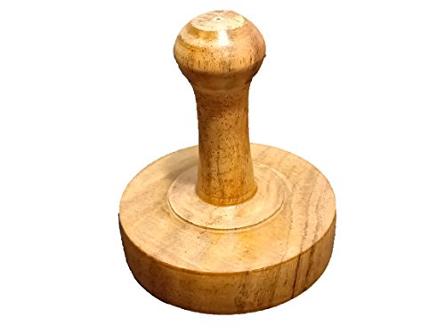Wooden Potato Masher daily use Wooden Pav Bhaji/Vegetable/Potato Masher Wooden Roti Chapati Presser,Roti Bhakri Or Khakara on Tava Presser