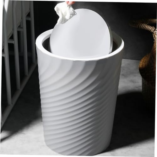 Caneca de basura Mobestech con tapa abatible miniatura 7