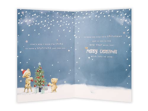 Clintons: Biglietto di Natale con orsi e neve