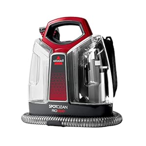 BISSELL SpotClean ProHeat | Vlekkenreiniger voor tapijten, vloerkleden, stoffering, trappen en auto’s | Inclusief formule en accessoires | 330W, 74dB | BISSELL 36988