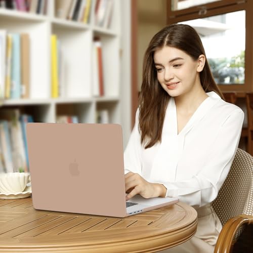 Image of MOSISO Compatible with MacBook Pro 16 inch Case 2025 2024 2023 2022 2021 M4 M3 M2 M1 A3403 A3186 A2991 A2780 A2485 Pro Max, Plastic Hard Shell&Keyboard Cover&Screen Film&Storage Bag, Bronze Brown