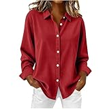 Coupe ample décontractée : conçue avec une coupe confortable et décontractée à travers le corps et les manches, cette chemise offre une silhouette décontractée et sans effort qui est flatteuse et permet une superposition facile sur d'autres hauts.